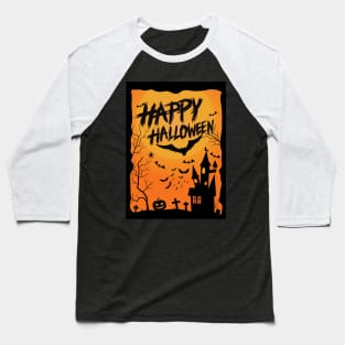 Happy Halloween Night Vibes! Baseball T-Shirt